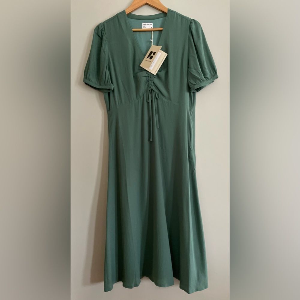 🆕 NWT Frank & Oak Short Sleeve Midi Dress